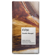 Dunkle Nougat Schokolade, 100g