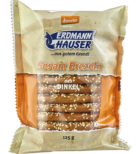 Dinkel-Brezel mit Sesam, 125g