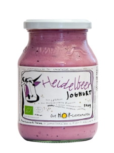 Joghurt Heidelbeere, 500g