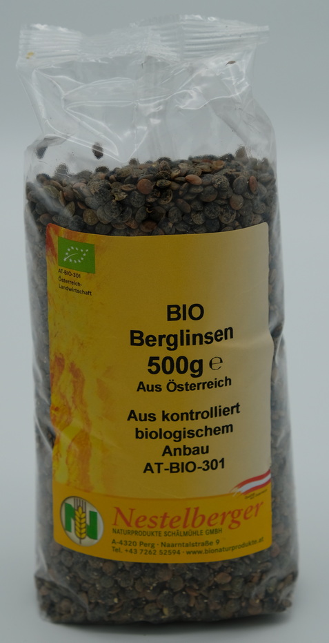 Berglinsen, 500g