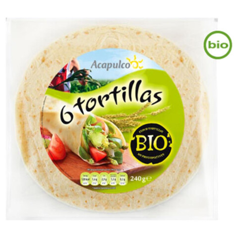 Tortilla Wraps, 240g (6 Stück)