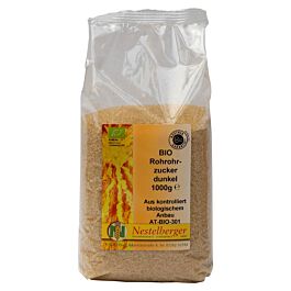 Rohrohrzucker, dunkel, 1kg