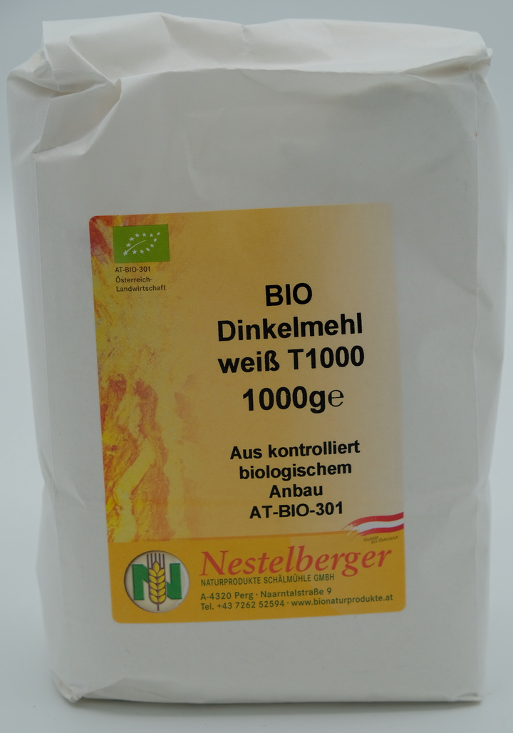Dinkelmehl, weiß, 1kg