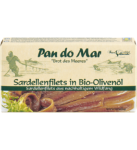 Sardellenfilets, in  Bio-Olivenöl, 50g