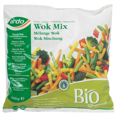 Gemüse Wok-Mix, tiefgekühlt, 600g